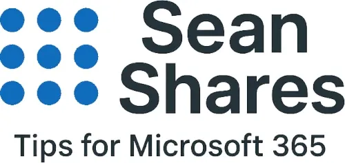 Tips for Microsoft 365 | SeanShares