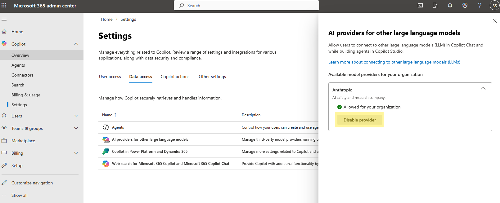 How to Enable the Claude Model in Microsoft Copilot for Your Tenant