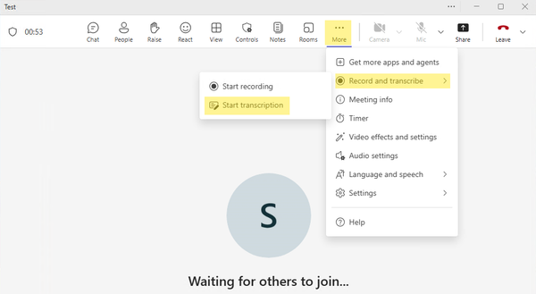 How to Get a Microsoft Teams Meeting Transcript